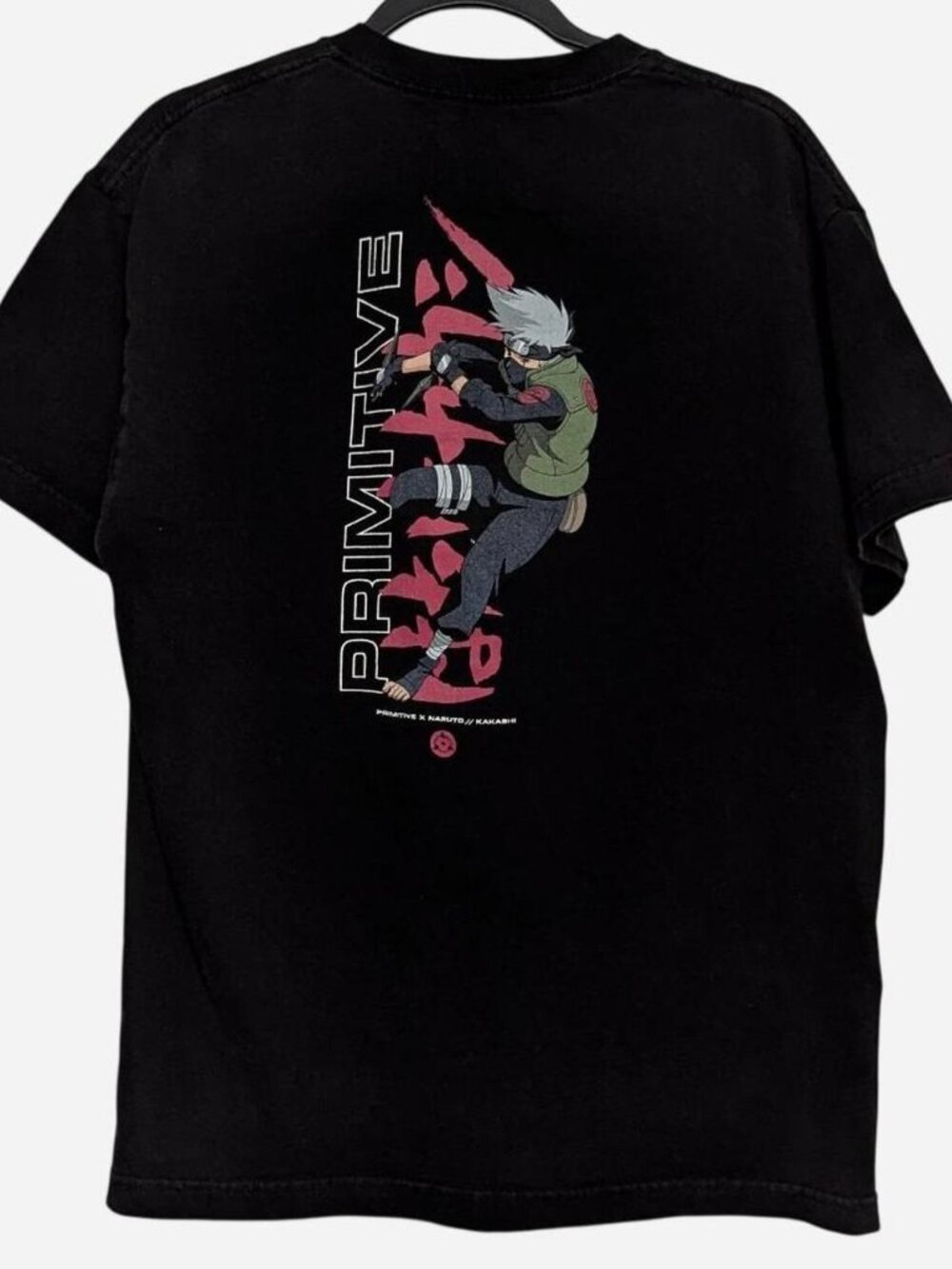 CHIDORI: Primitive x Naruto Shippuden Kakashi Hatake Graphic Tee